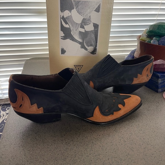 Vintage Guess Georges Marciano booties ankle boots sz 10 - Picture 4 of 8